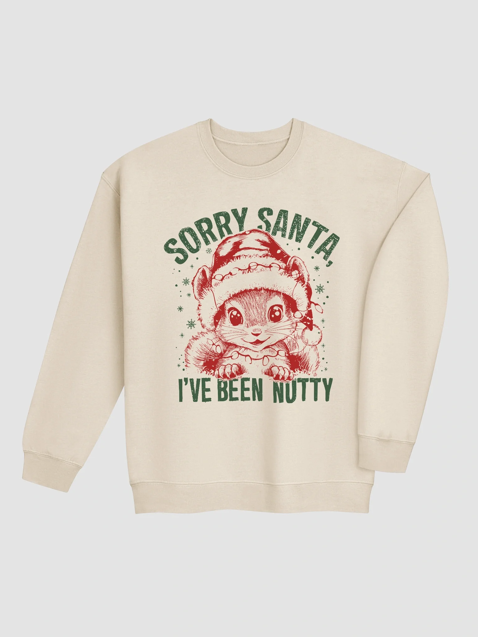 Sorry santa Ive been nutty Crewneck product image (27)