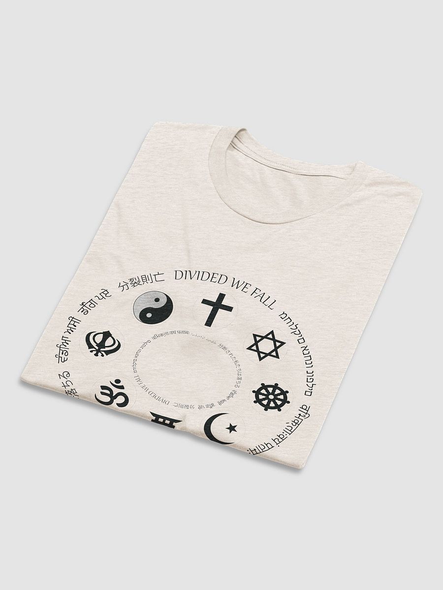 Divided We Fall - Religion - Bella+Canvas Triblend Short Sleeve T-Shirt product image (3)