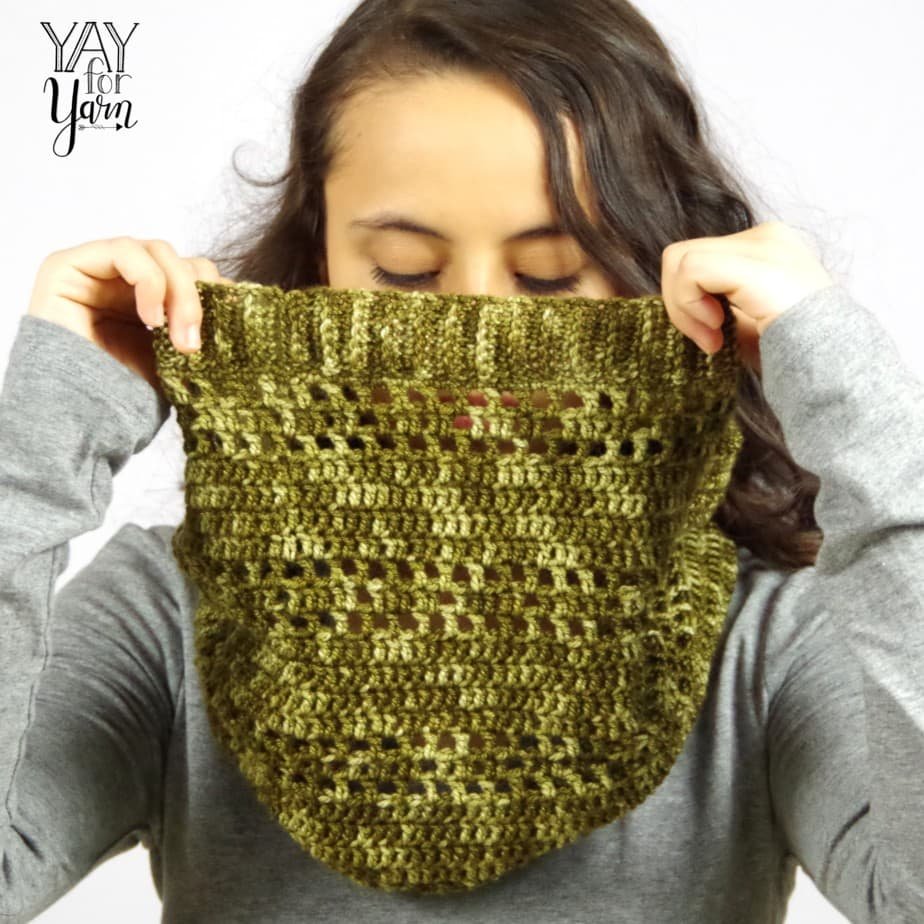 Dots & Dashes Cowl - PDF Crochet Pattern + Video Tutorial product image (2)