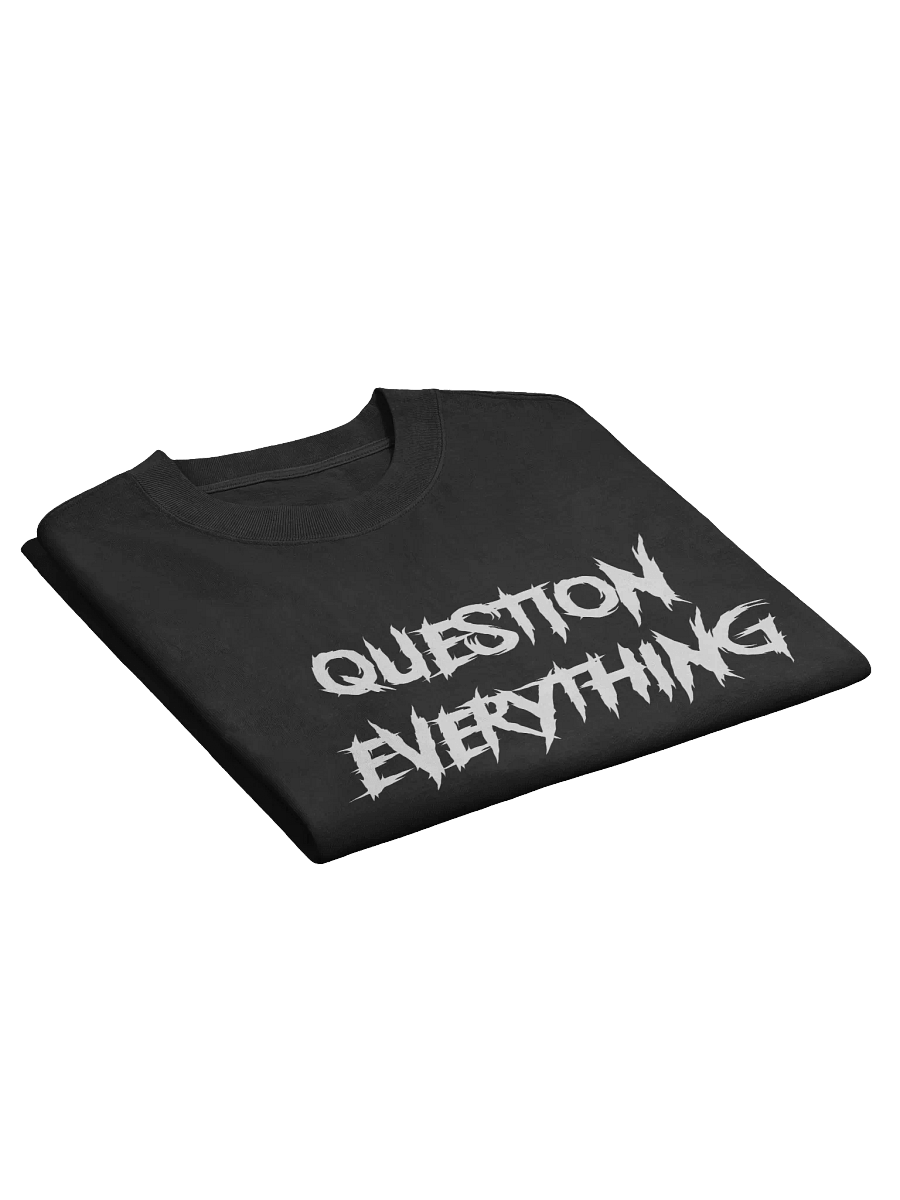 Question Everything Faded Oversized T shirt product image (3)