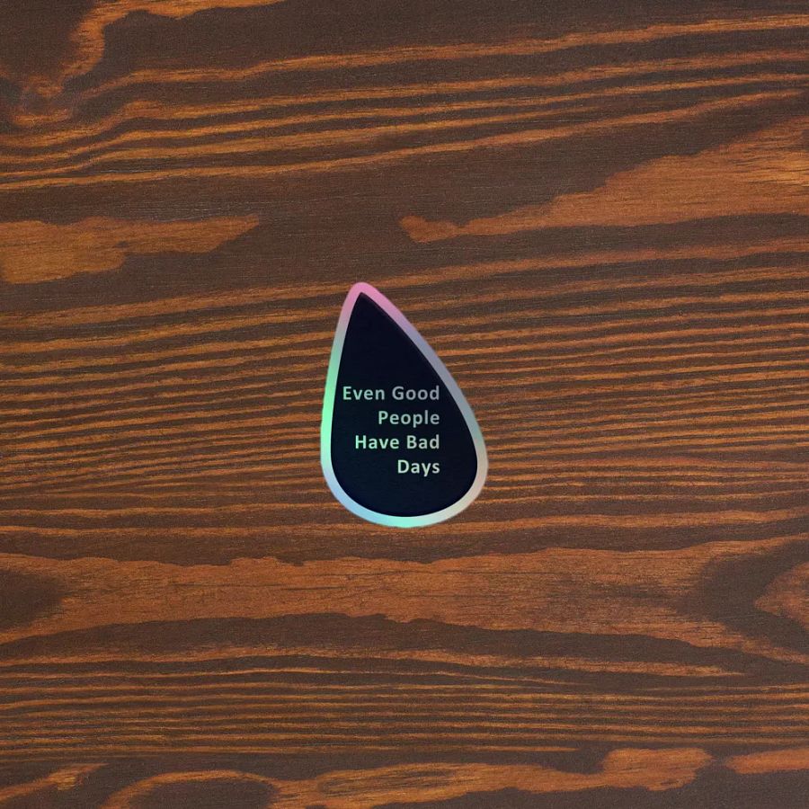 Even Good People Holographic Sticker product image (3)
