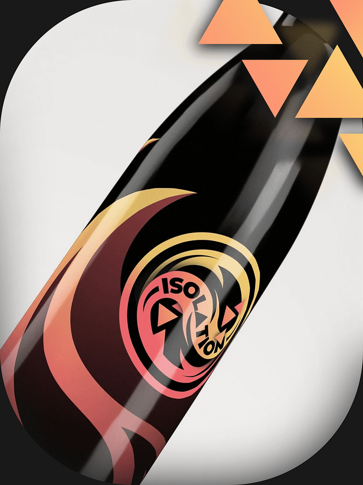 ISOL▲TION — 2024 LOGO — STAINLESS STEEL BOTTLE product image (1)