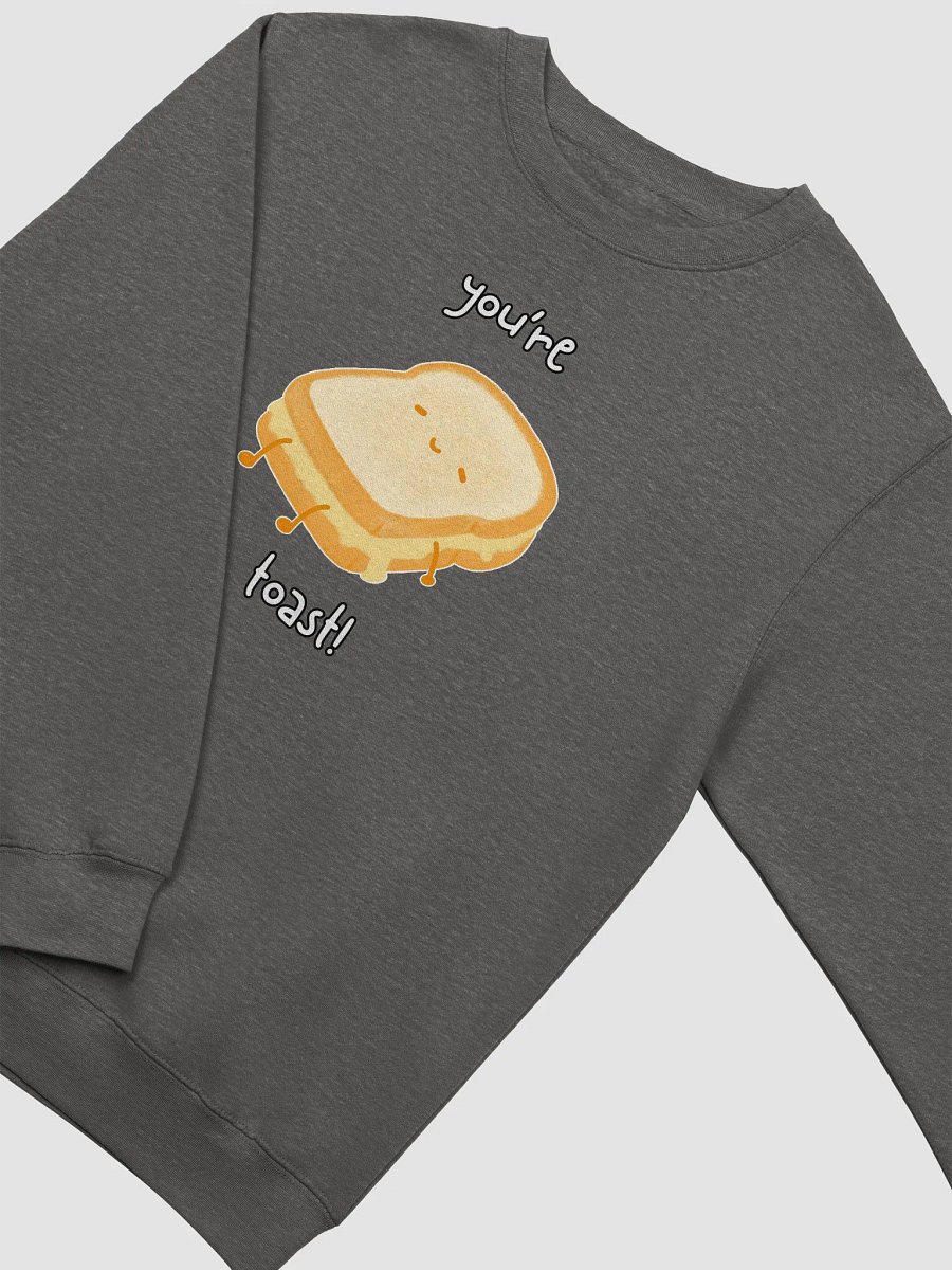 You're Toast! Angry Chef Kawaii Food Animal Sweatshirt product image (15)