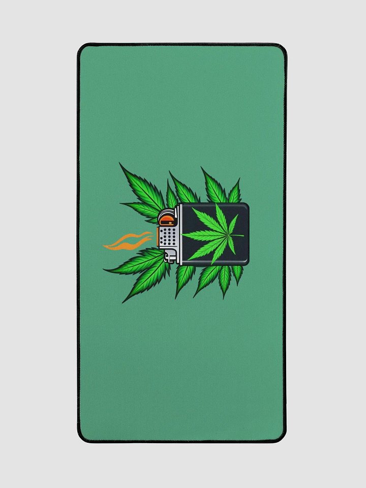 Flame Leaf Lighter Desk Mat product image (2)