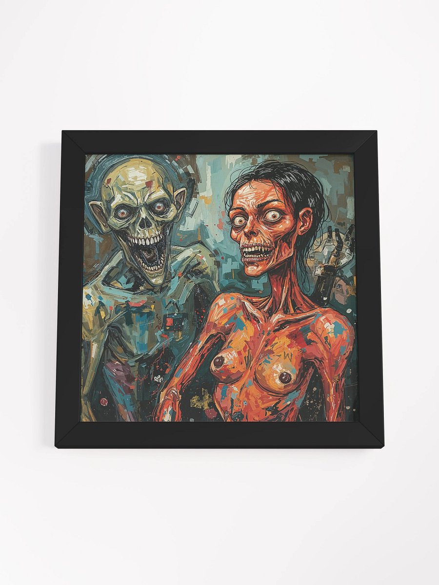 Brushstrokes of the Damned Framed Print product image (16)