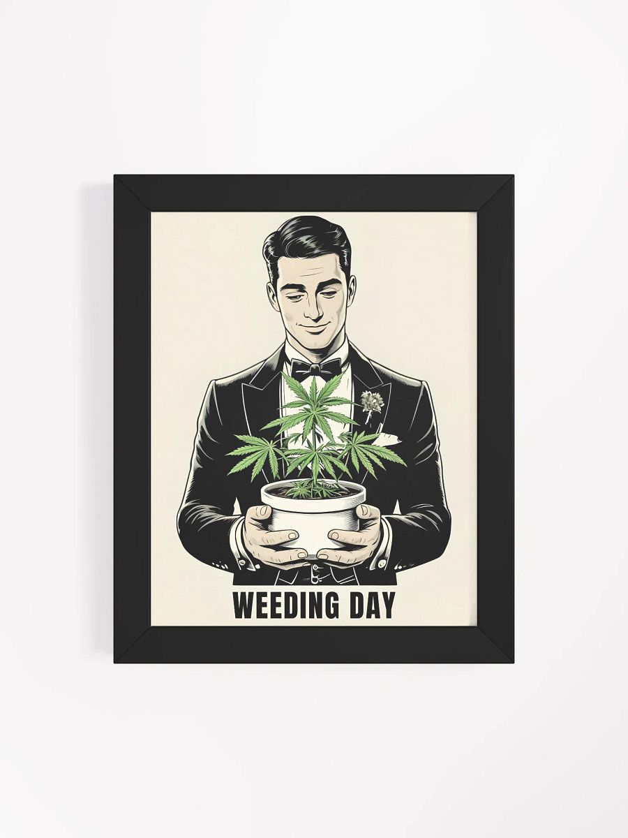 Weeding Day Framed Matte Poster product image (5)