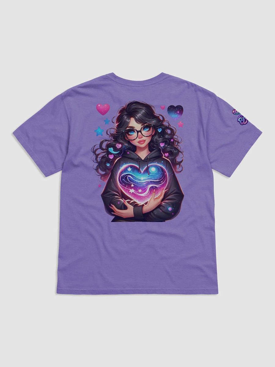 Large Back Image - Tori Holding Galaxy Heart 