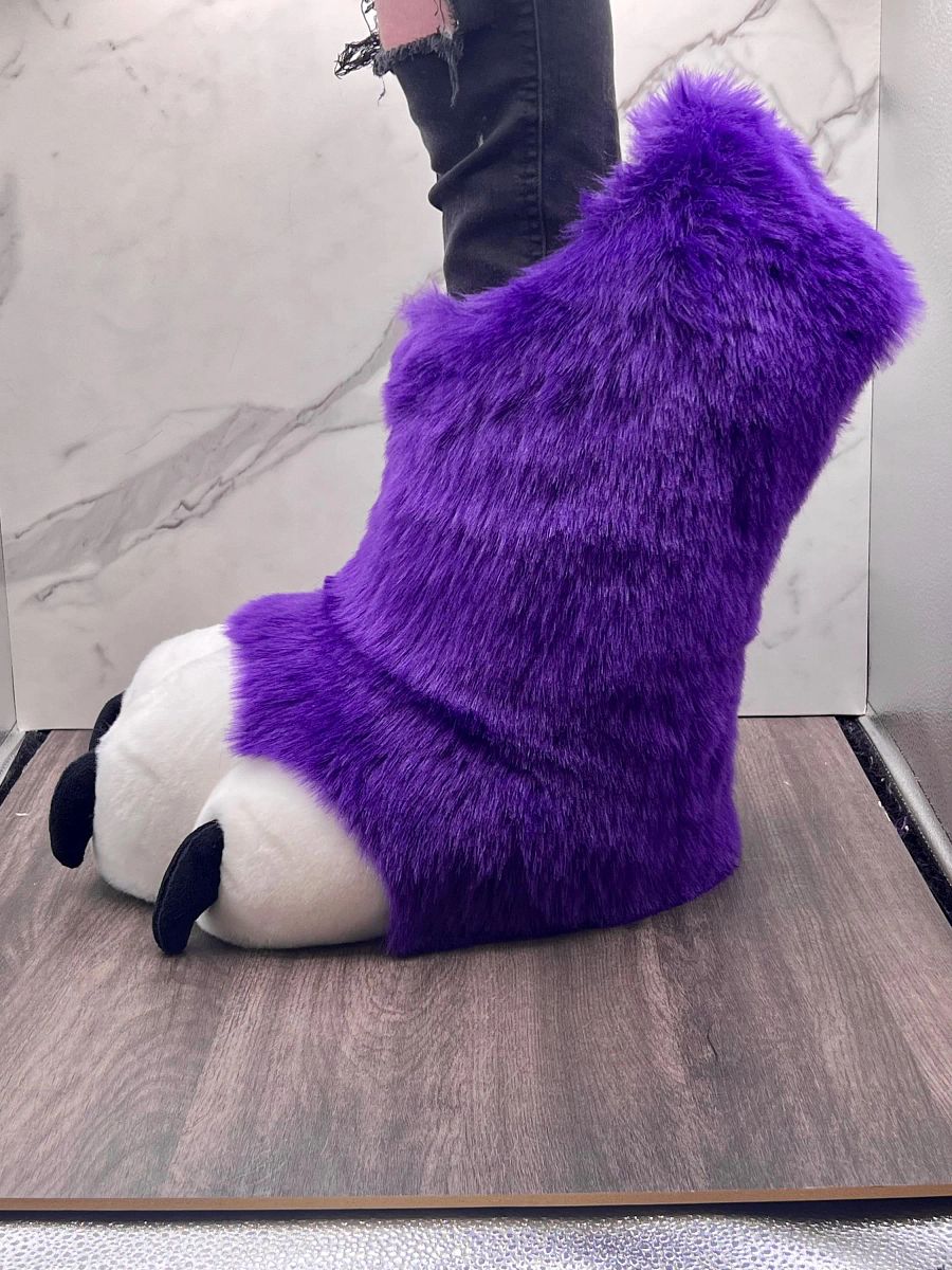 Slim Digigrade Fursuit Feetpaw Indoor and Outdoor Pattern [PDF DOWNLOAD] product image (7)