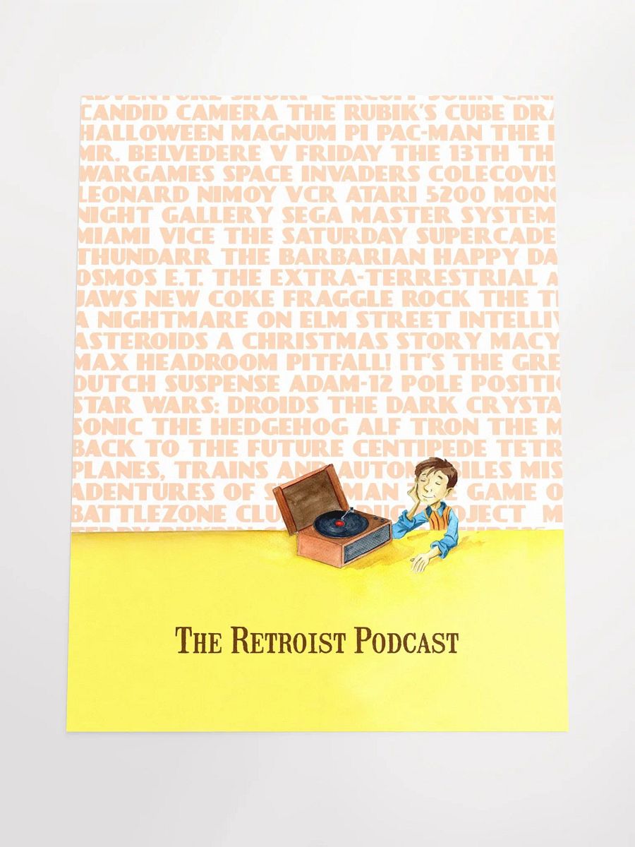 Retroist Podcast Poster product image (4)