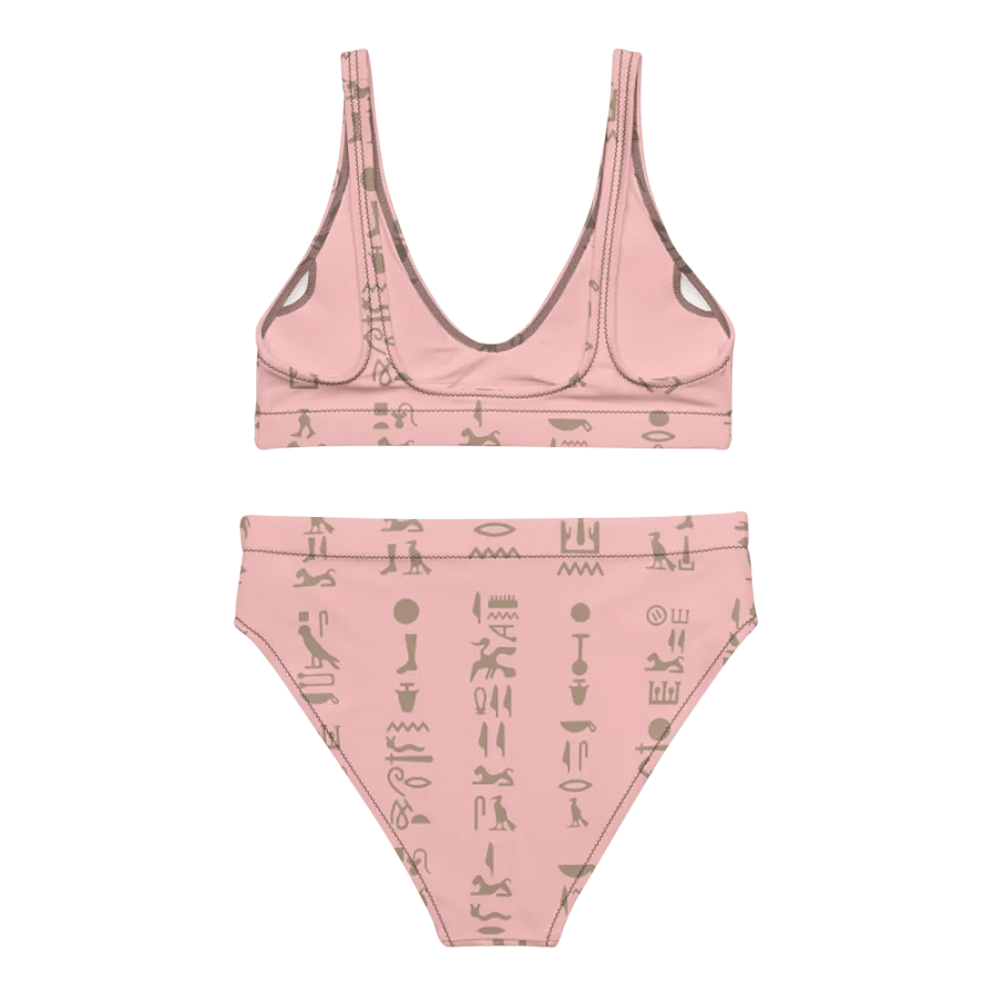 Isis Hieroglyphs Pink Bikini Set product image (10)