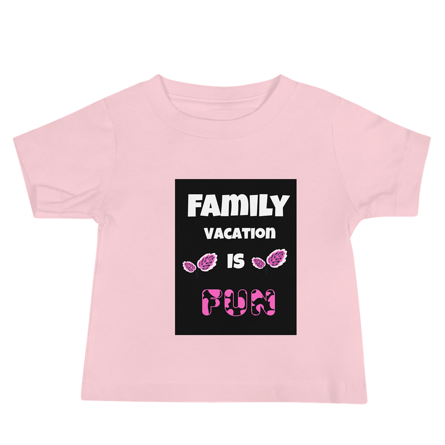 Fun Family Vacation Baby Tee product image (2)