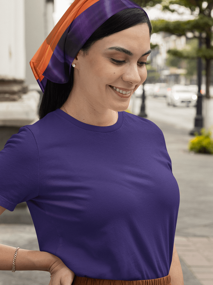 Purple & Orange Fusion Bandana product image (1)