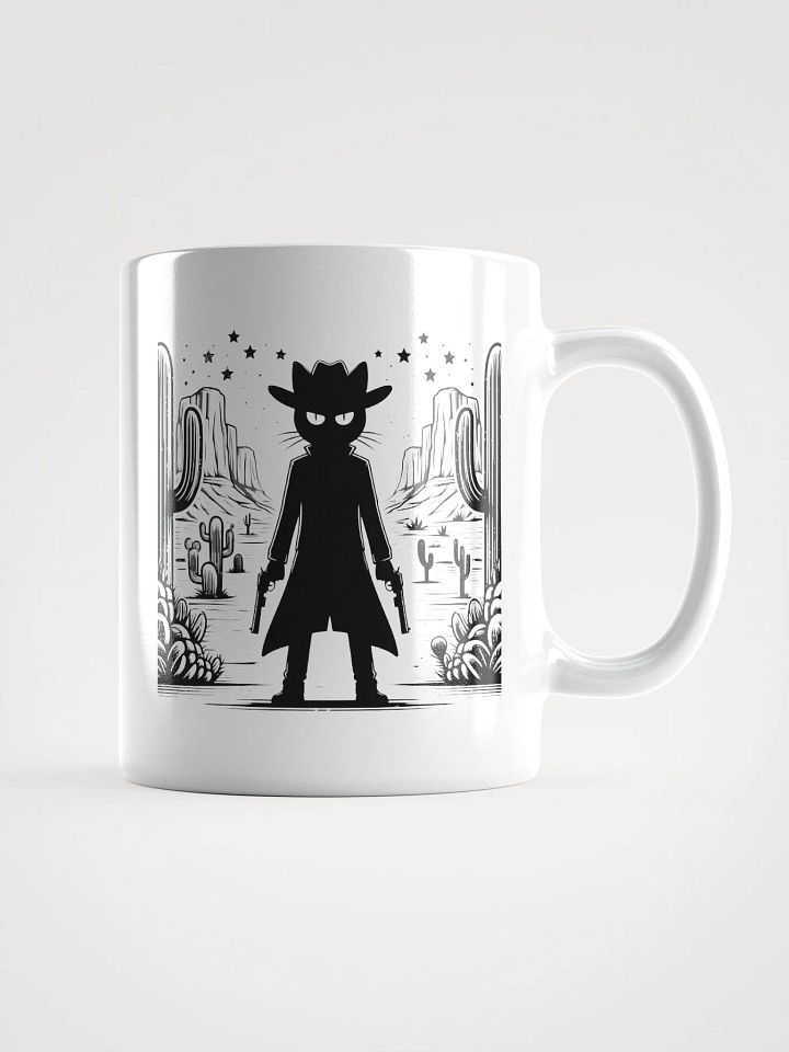 Cat Cowboy Silhouette Mug product image (1)
