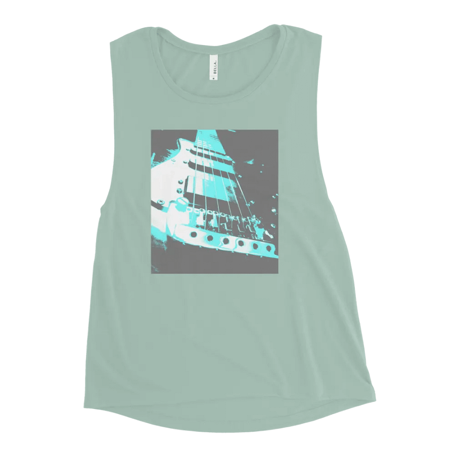 Blue Guitar Melody Muscle Tank product image (4)
