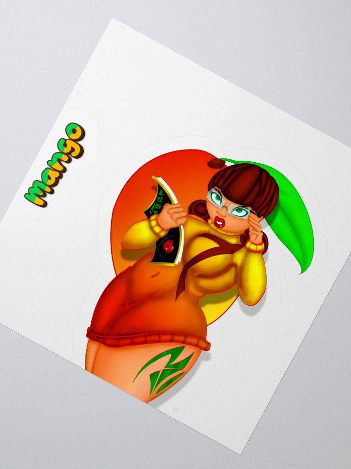Mango Muse Kiss Cut Stickers product image (5)