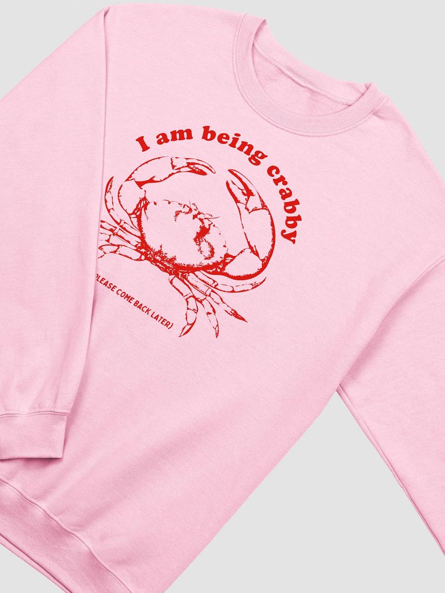 I am being crabby Crewneck product image (2)