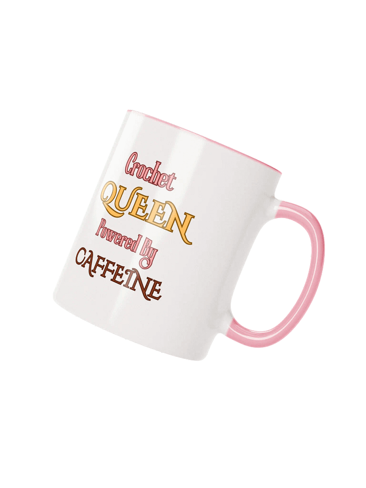 "Crochet Queen Powered By Caffeine" Coffee Mug product image (52)