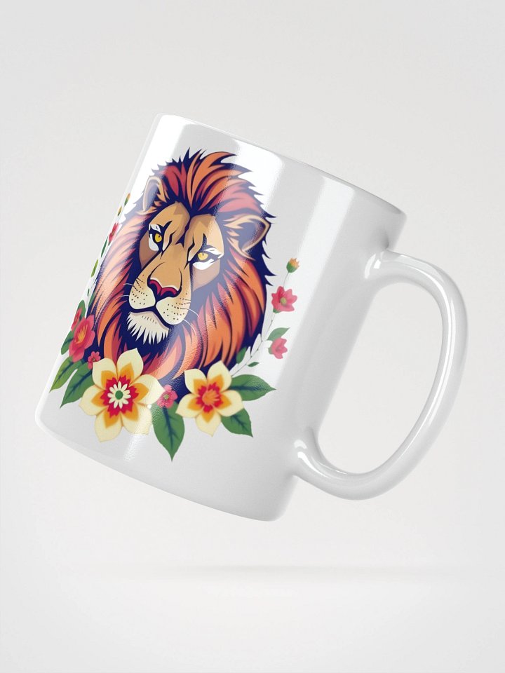Floral Lion Mug product image (4)