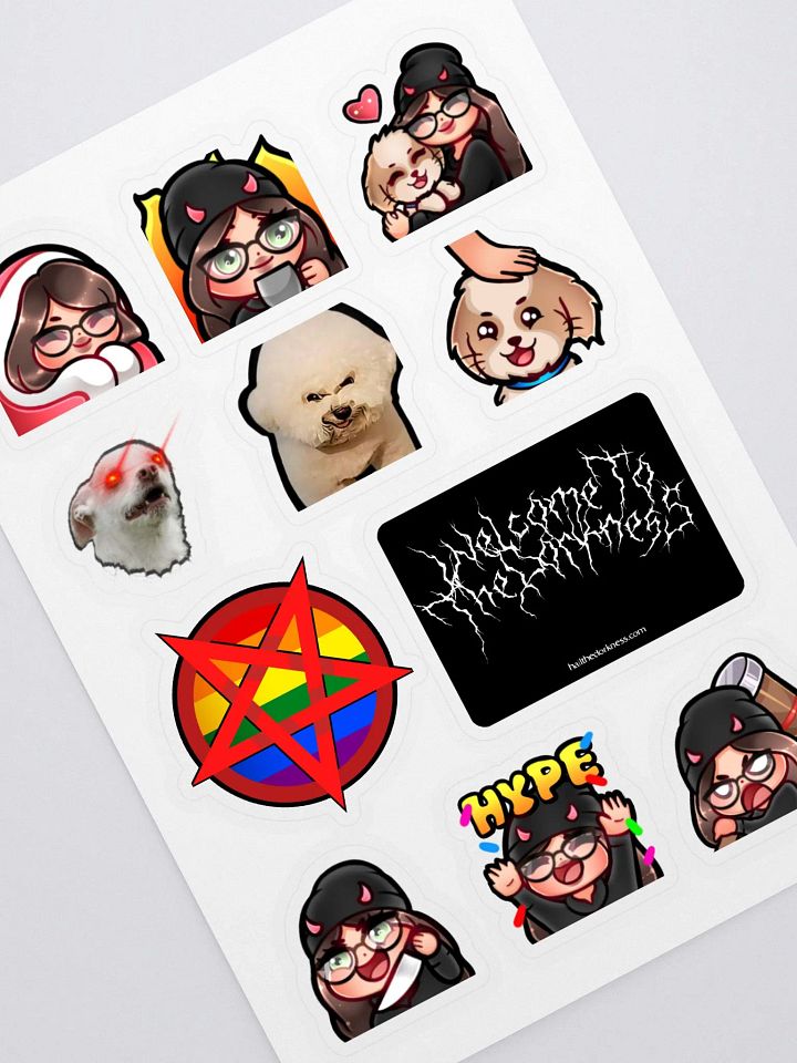 Dorkness Emotes Sticker Pack product image (1)