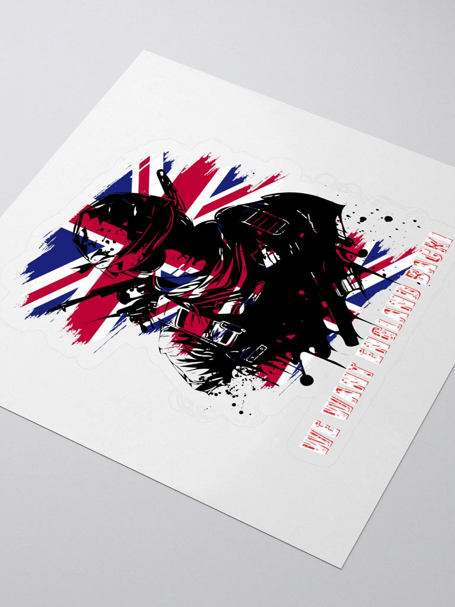 We Want England Back! Decal Sticker product image (3)