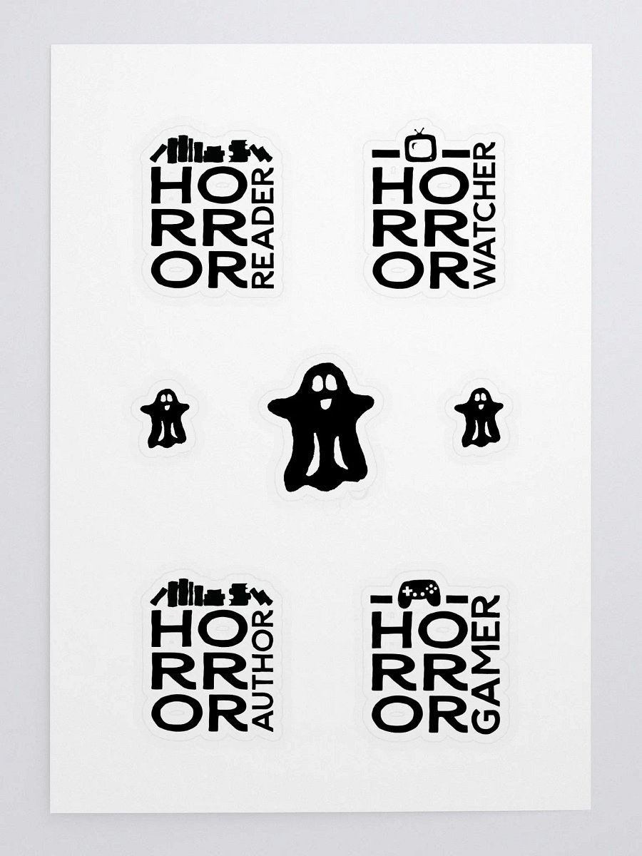 Horror Lover Sticker Sheet product image (3)