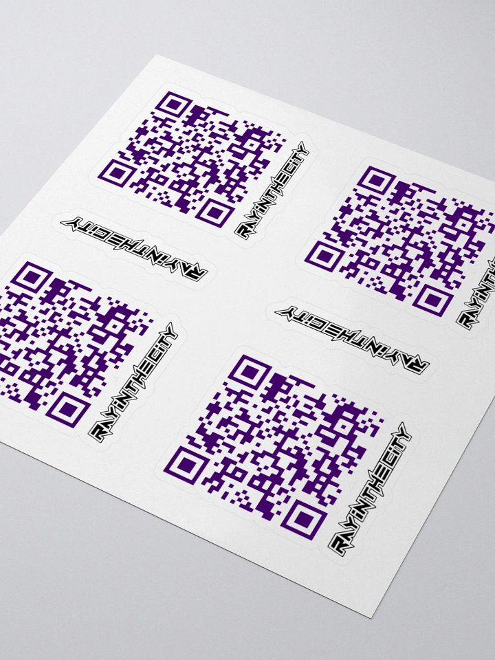 Ray's QR stickers! product image (2)