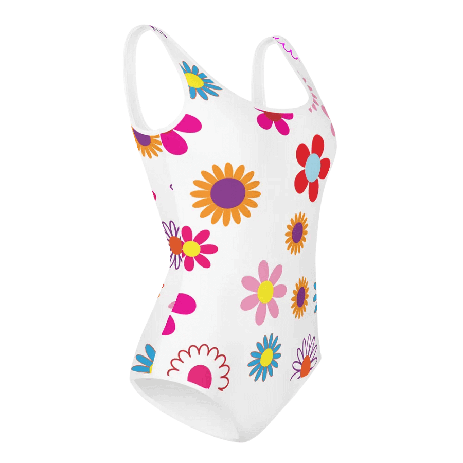 Colorful Flowers - Youth Swimsuit product image (4)