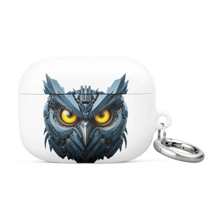 Mechanical Owl All-Over Print AirPods® Case | Ai Design product image (2)
