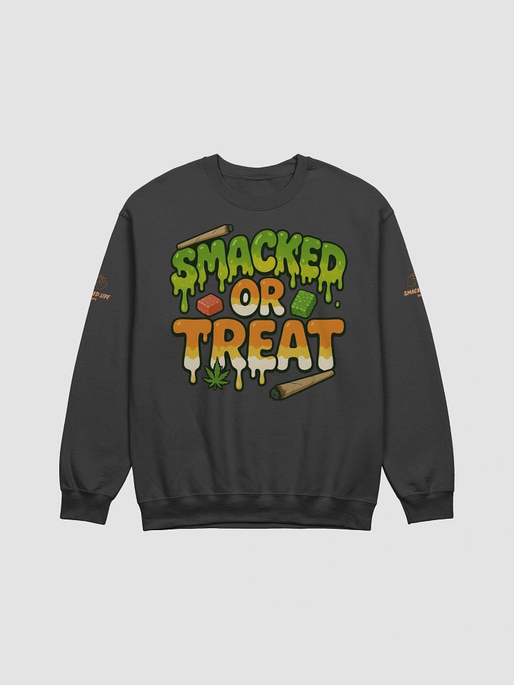 Smacked or Treat – Halloween Stoner Sweatshirt product image (2)