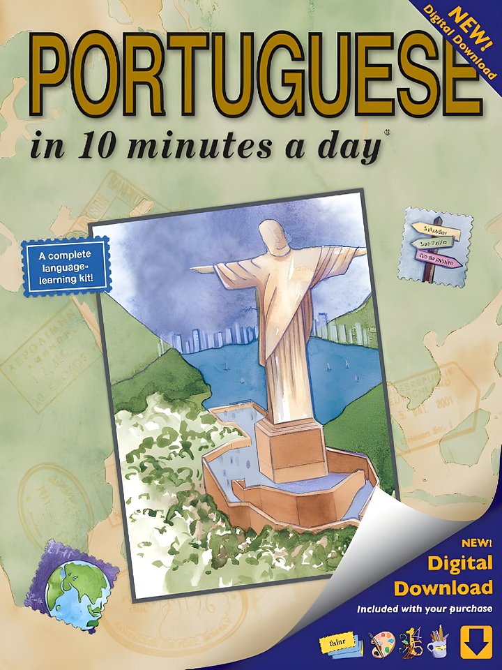 PORTUGUESE in 10 minutes a day product image (1)