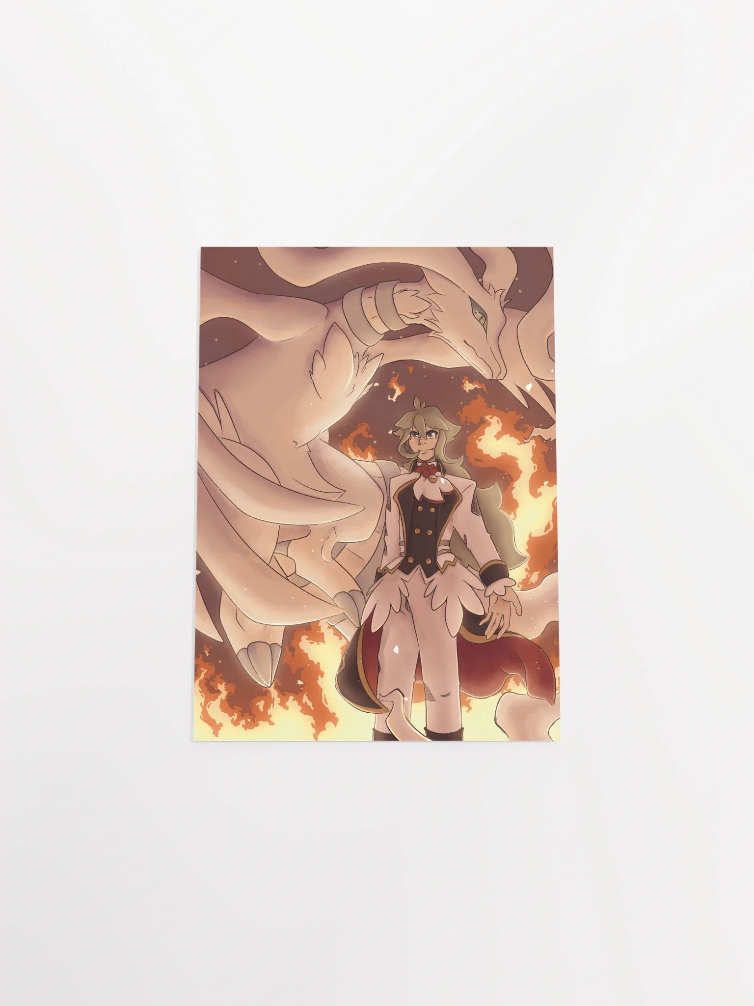 N and Reshiram - Masters Anniversary outfit print product image (4)