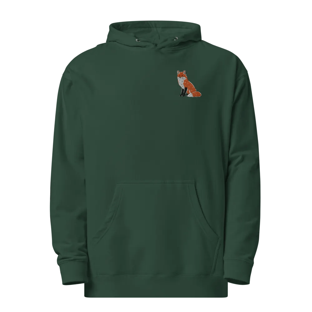 Peaceful Fox Midweight Hoodie product image (5)