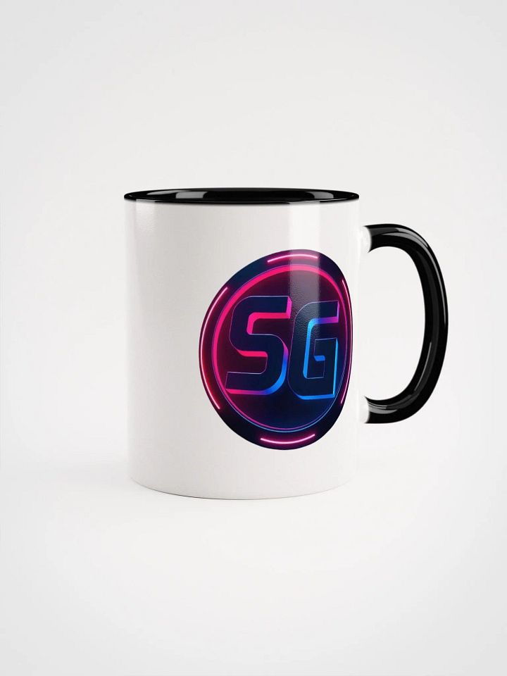Neon Gaming Controller Ceramic Mug product image (1)