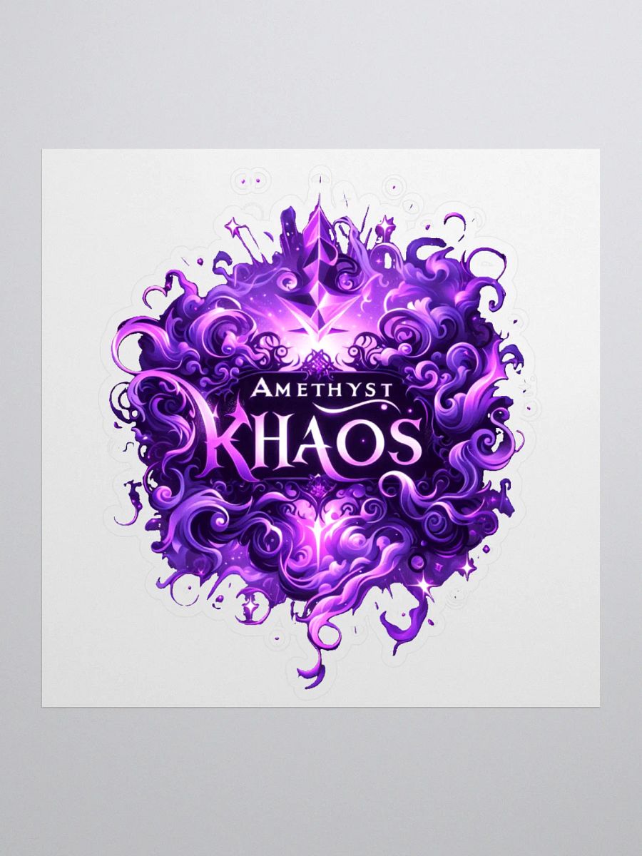 Mystical Kiss Cut Stickers - Amethyst Khaos product image (1)