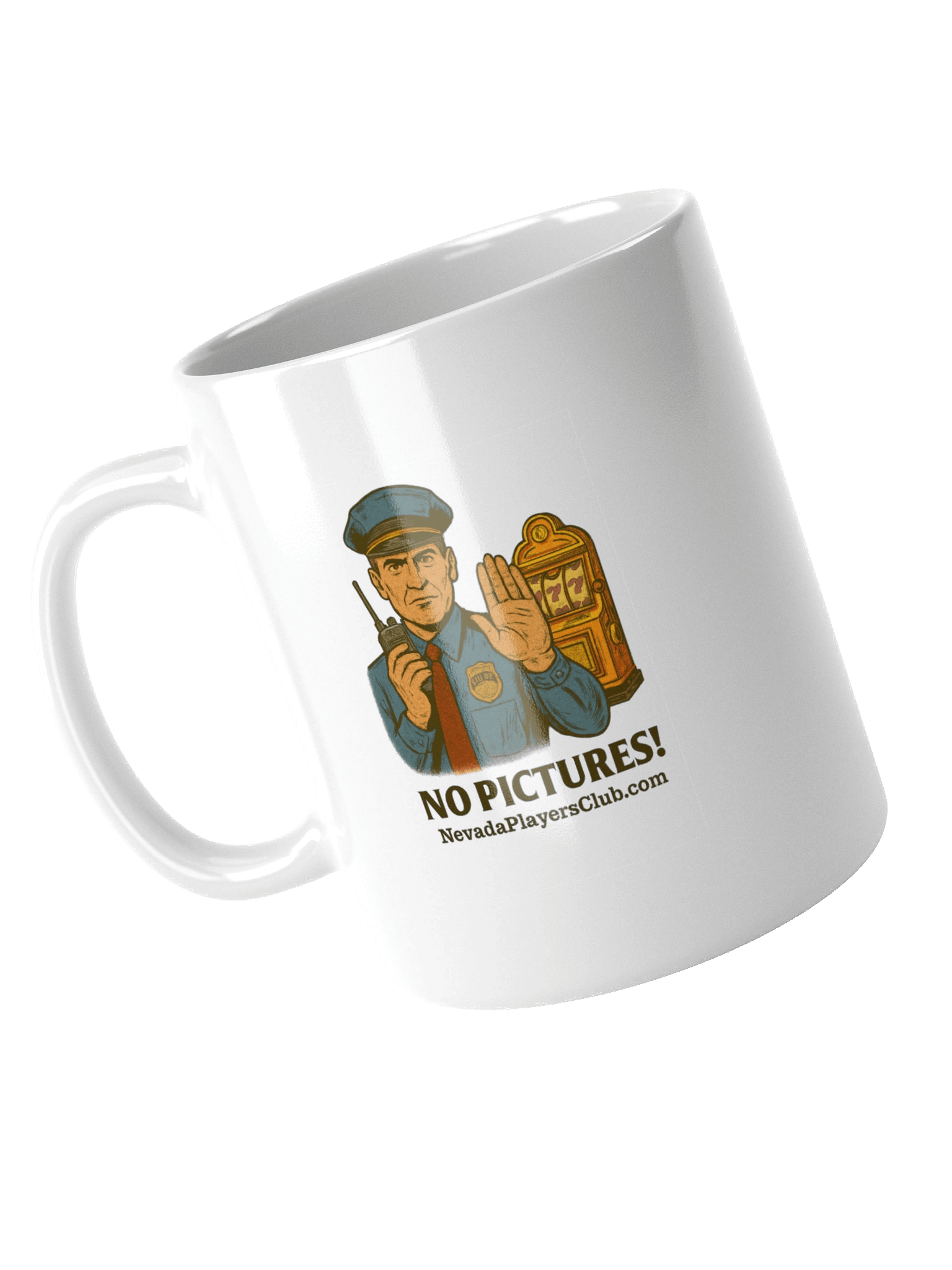 White NO PICTURES Mug - Uniform Edition product image (12)