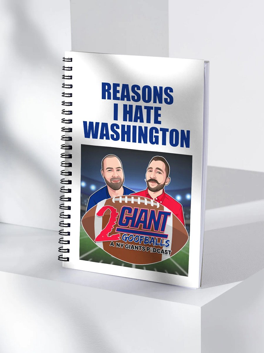 Reasons I Hate Washington Notebook product image (4)