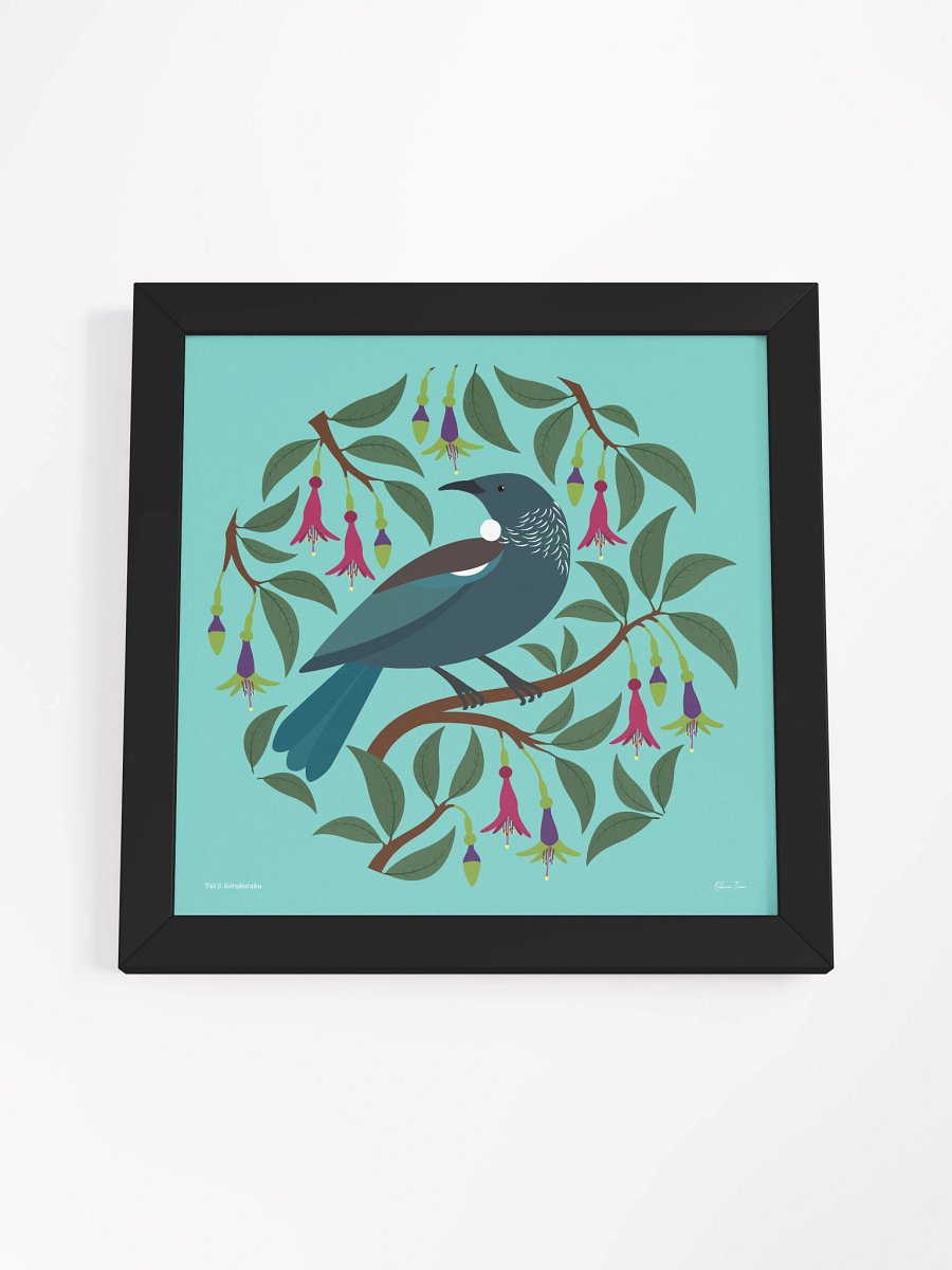 Tūī in Kōtukutuku Framed Wall Art product image (46)