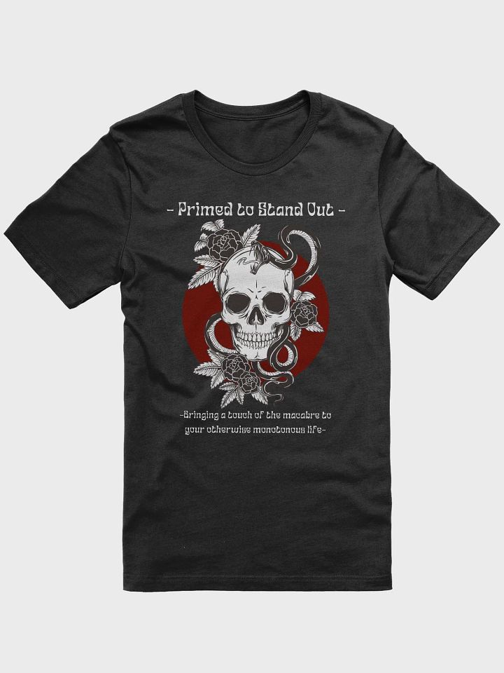 Gothic Skull Rose T-Shirt product image (1)