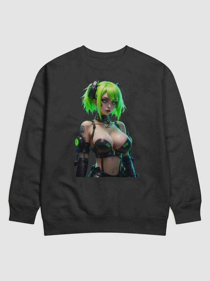 Neon Cyberpunk Vibes Sweatshirt product image (1)