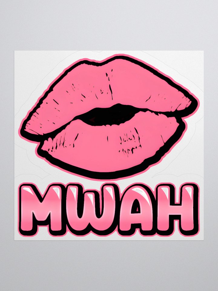 MWAH Kiss Cut Stickers product image (1)