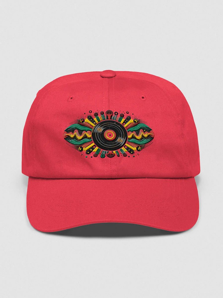 Retro Melodies Vinyl Record Dad Hat product image (5)