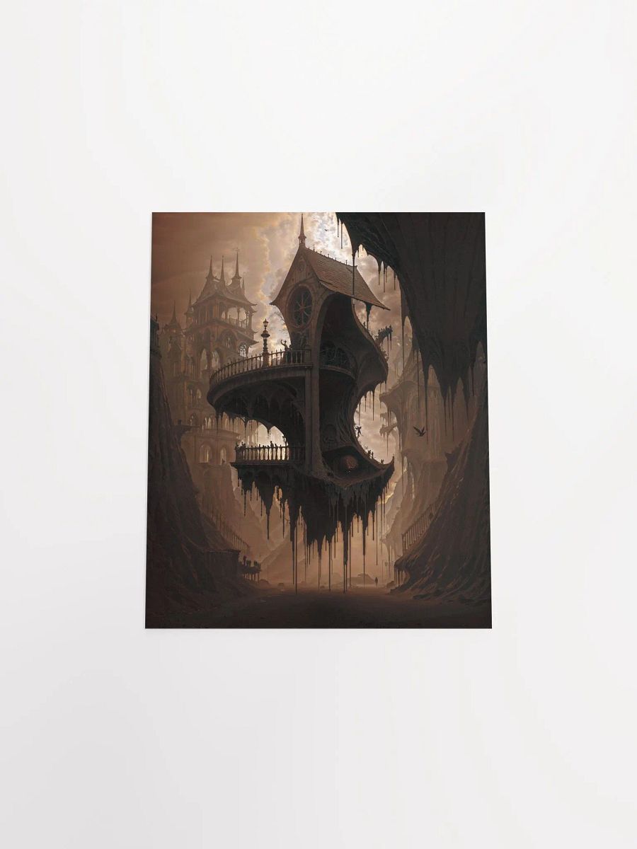 Gothic Floating House Poster product image (32)