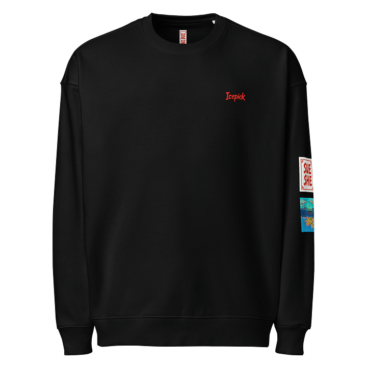 'Icepick' Oversized Crewneck Sweatshirt product image (1)