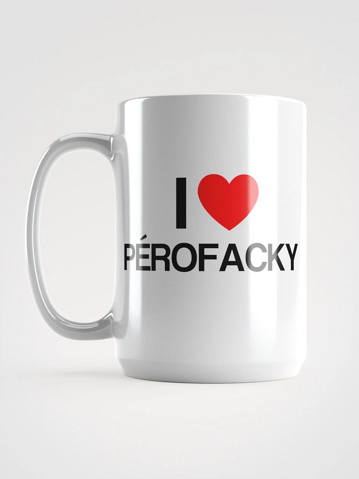 I ♥️ Perofacky mug product image (2)
