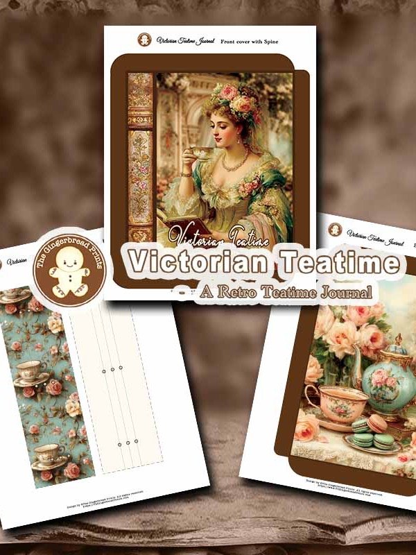 Victorian Teatime Journal Digital Download product image (4)