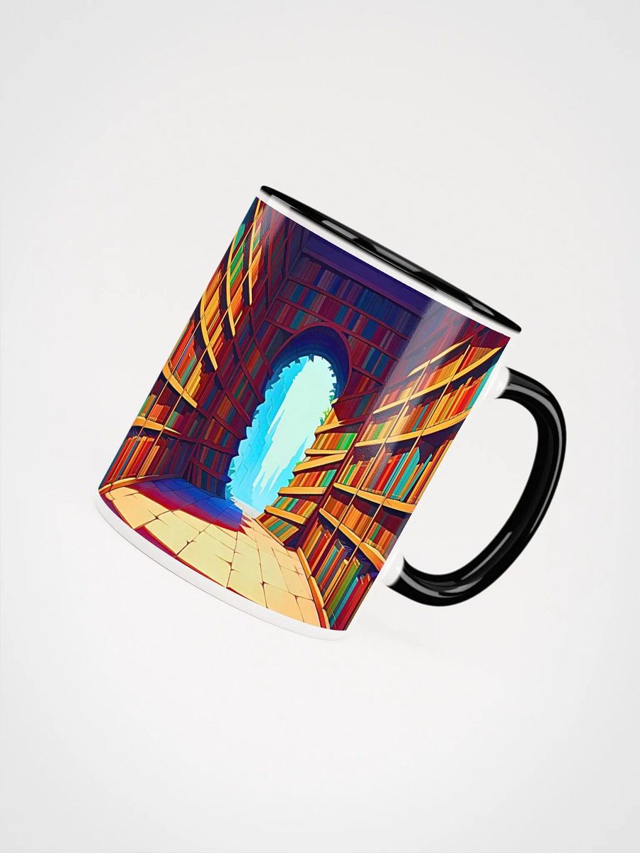 Whimsical Library Corridor Ceramic Mug product image (25)