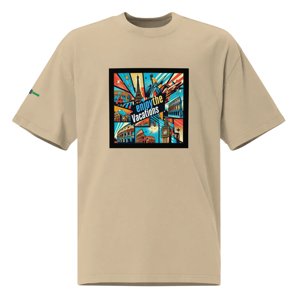 AS Colour Unisex Premium T-Shirt | AI Design explore the world product image (1)