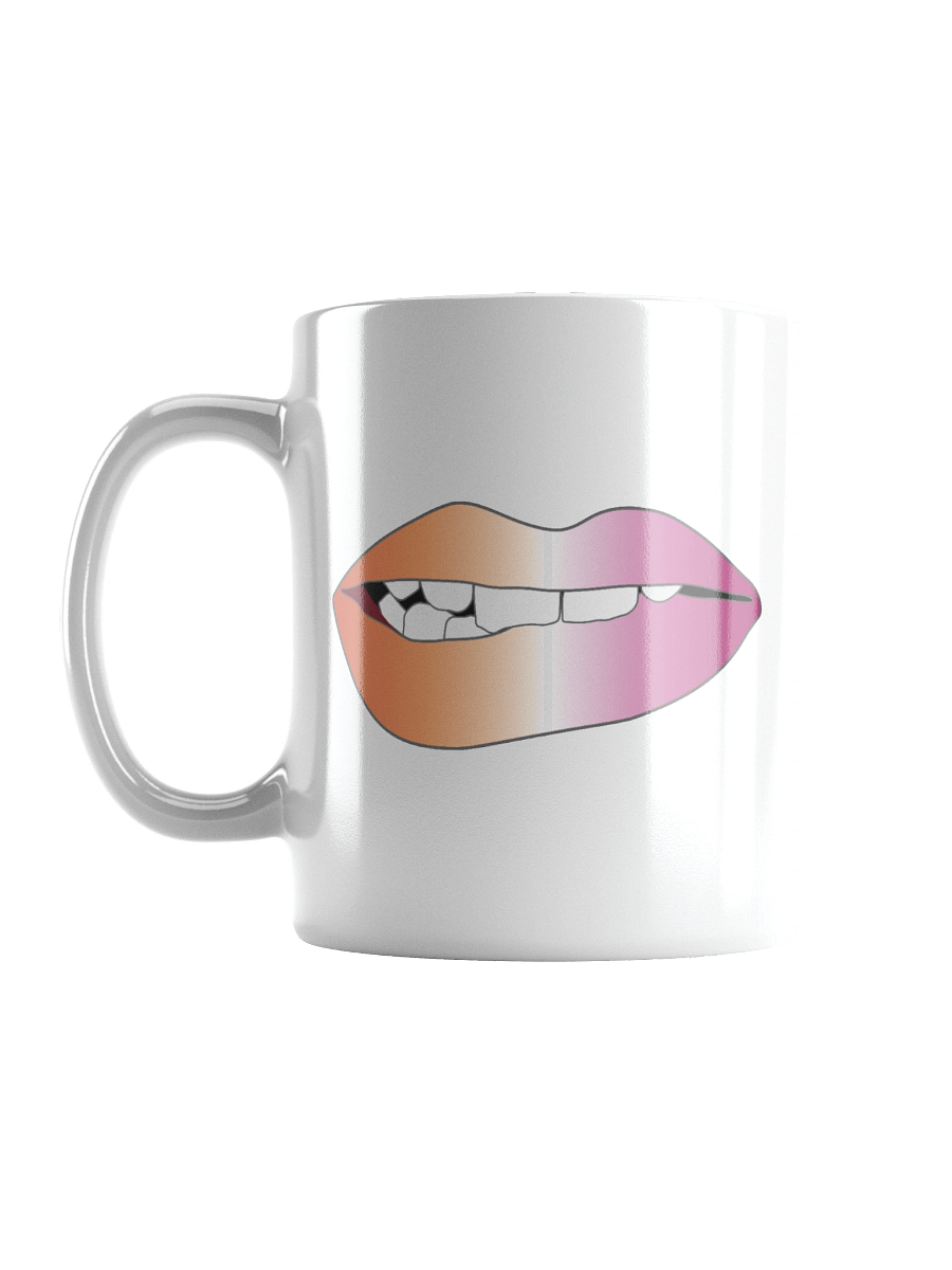Lesbian Pride Gradient Biting Lips Mug product image (6)