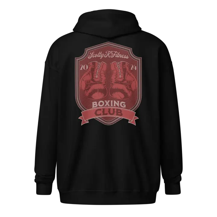 Boxing Club Zip Up - Embroidered Front product image (1)