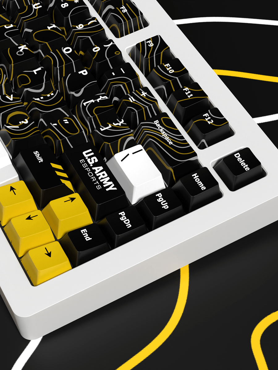 USAE BUNDLE SET (COMBAT KEYCAPS & TACTICAL TREADMAT) product image (4)